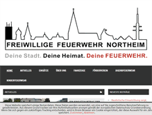 Tablet Screenshot of feuerwehr-northeim.de